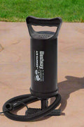 Bestway 12-Inch Air Hammer Pump – Product View
Dual-Action Manual Hand Pump with Hose
3-Valve Adapters for Inflatables – Bestway Pump
Portable Camping Hand Pump – Compact and Lightweight