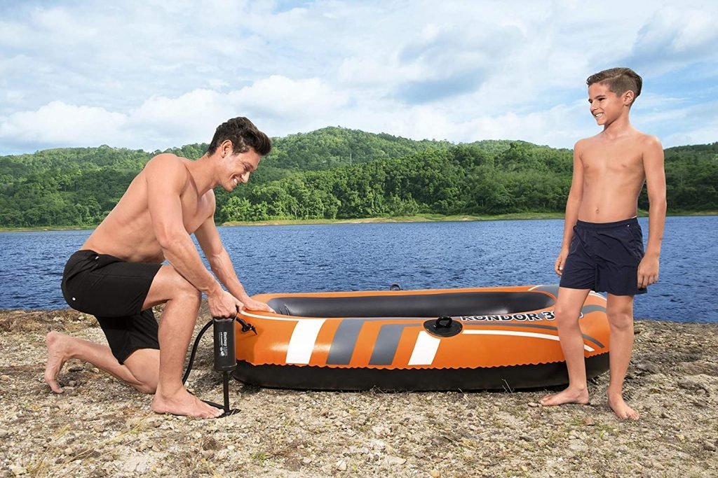 Bestway 12-Inch Air Hammer Pump – Product View
Dual-Action Manual Hand Pump with Hose
3-Valve Adapters for Inflatables – Bestway Pump
Portable Camping Hand Pump – Compact and Lightweight