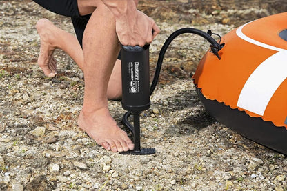 Bestway 12-Inch Air Hammer Pump – Product View
Dual-Action Manual Hand Pump with Hose
3-Valve Adapters for Inflatables – Bestway Pump
Portable Camping Hand Pump – Compact and Lightweight