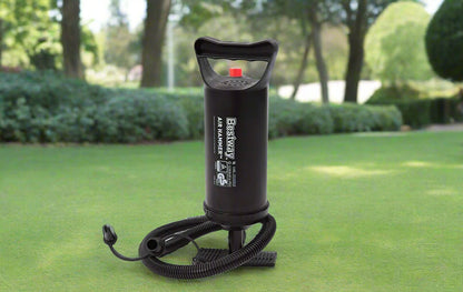 Bestway 12-Inch Air Hammer Pump – Product View
Dual-Action Manual Hand Pump with Hose
3-Valve Adapters for Inflatables – Bestway Pump
Portable Camping Hand Pump – Compact and Lightweight