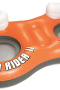 New Bestway 2 person rapid river ride tube with cooler mesh bottom 43113 - with | Sold by Uncle Wiener's Wholesale