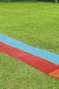 Bestway double lane water splash slide
18ft long dragstrip inflatable slide
Kids' backyard racing water slide
Bestway slide with ha ose sprayer feature