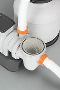 “Bestway Flowclear Sand Filter Pool Pump with Hoses – 3000 GPH”

“Above-ground pool sand filtration system by Bestway”

“Model 58500 sand filter with pressure gauge”

“Flowclear 2200 GPH pump system for pools”

“6-position valve Bestway sand filter system”