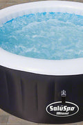Bestway Miami Inflatable Spa – 4 person setup
Interior view of 4-person Bestway hot tub
User relaxing in Bestway Miami inflatable hot tub
Digital control panel of Bestway spa 3182021
Top-down view of Bestway 3182021 bubble spa
