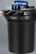 Bestway CPF250 Pond Filter Pump front view
Black UV-C light aquarium pump with dual filters
Bestway 10,000 L/h pond filter system top view