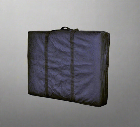 84-Inch Black Folding Massage Table with Carrying Case – Model MTT2