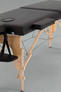 84-Inch Black Folding Massage Table with Carrying Case – Model MTT2