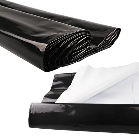 NEW Black &amp; White Panda Film 5.5 Mil 10 x 25 ft 308102 - with | Sold by Uncle Wiener's Wholesale