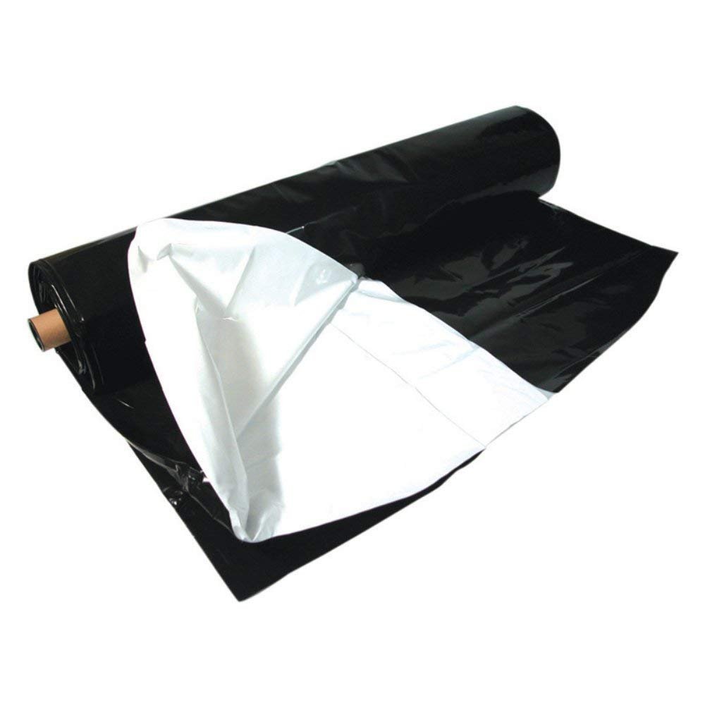 NEW Black &amp; White Panda Film 5.5 Mil 10 x 25 ft 308102 - with | Sold by Uncle Wiener's Wholesale