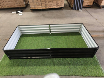 Modern Black Steel Raised Garden Bed for Vegetables and Flowers

Durable Rectangle Outdoor Planter with Rust-Resistant Coating

Heavy-Duty Black Steel Garden Bed for Backyard Growing