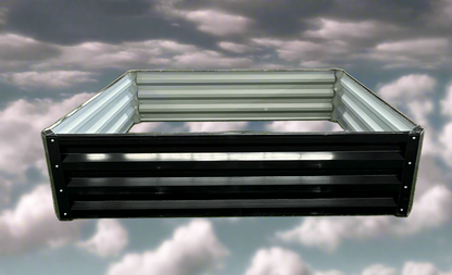 Modern Black Steel Raised Garden Bed for Vegetables and Flowers

Durable Rectangle Outdoor Planter with Rust-Resistant Coating

Heavy-Duty Black Steel Garden Bed for Backyard Growing