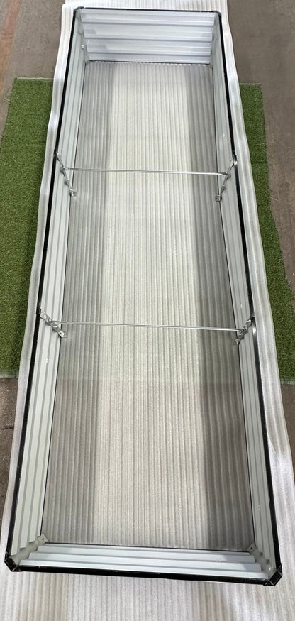 Modern Black Steel Raised Garden Bed for Vegetables and Flowers

Durable Rectangle Outdoor Planter with Rust-Resistant Coating

Heavy-Duty Black Steel Garden Bed for Backyard Growing