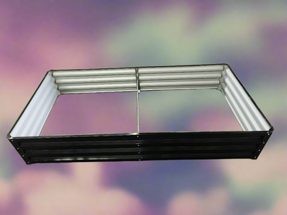 Modern Black Steel Raised Garden Bed for Vegetables and Flowers

Durable Rectangle Outdoor Planter with Rust-Resistant Coating

Heavy-Duty Black Steel Garden Bed for Backyard Growing