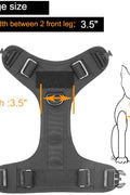 New Black Tactical Dog Harness & Leash Set – No - Pull, Adjustable K9 Vest with Handle & Molle System - with Large | Sold by Uncle Wiener's Wholesale
