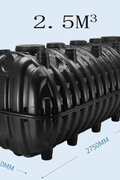 1000L black septic waste tank heavy-duty plastic

1500L plastic sewage holding tank outdoor use

2500L large capacity septic tank thick wall

wastewater plastic tank for residential and commercial sewage

black water septic holding tank with threaded openings