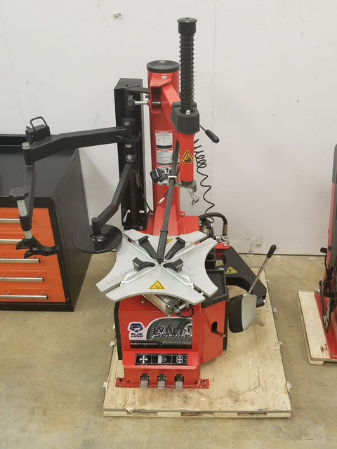 Blue Viper FT350 Tire Changer with Swing Arm Assist

Deluxe Tire Machine with Bead Blaster Inflation System

Run-Flat and Low-Profile Tire Changer – Blue Viper FT350

Heavy Duty Tire Changer for Professional Auto Shops