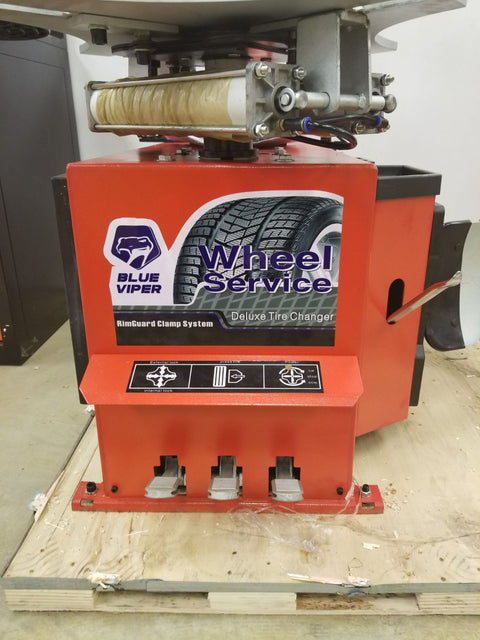 Blue Viper FT350 Tire Changer with Swing Arm Assist

Deluxe Tire Machine with Bead Blaster Inflation System

Run-Flat and Low-Profile Tire Changer – Blue Viper FT350

Heavy Duty Tire Changer for Professional Auto Shops