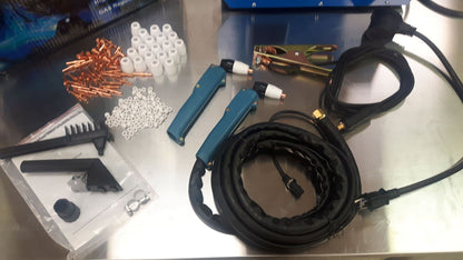 NEW Blue Viper Dual Voltage Plasma Cutter Set + Consumables 110V/220V – CUT40N - with | Sold by Uncle Wiener's Wholesale