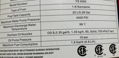 NEW BLUE VIPER HOT WATER DIESEL & GAS PRESSURE WASHER - with | Sold by Uncle Wiener's Wholesale