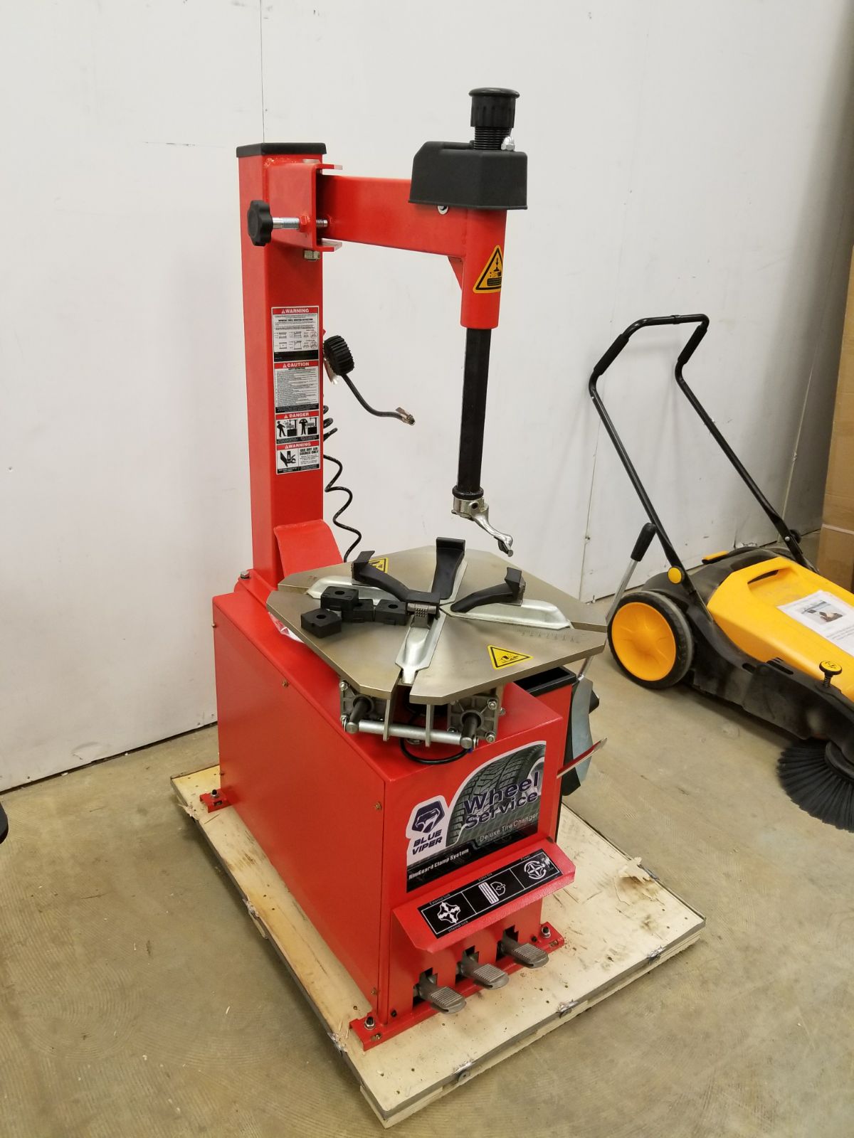 NEW BLUE VIPER TIRE CHANGER GENERAL DUTY 500 - with BLUE VIPER TIRE CHANGER | Sold by Uncle Wiener's Wholesale