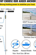 36-inch Stainless Steel Sand Anchor Auger with T-handle
Boat and Tent Sand Anchor Screw with Grip Handle
Heavy-Duty Marine Sand Auger for Jet Skis and Camping
Rustproof 316 SS Sand Anchor – Ideal for Beach Use
Removable Top Grip Auger Anchor with Rope Clip