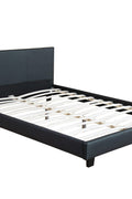 New Bonded Leather Deluxe Bed Frame & Headboard — Twin, Full, Queen & King - with King | Sold by Uncle Wiener's Wholesale