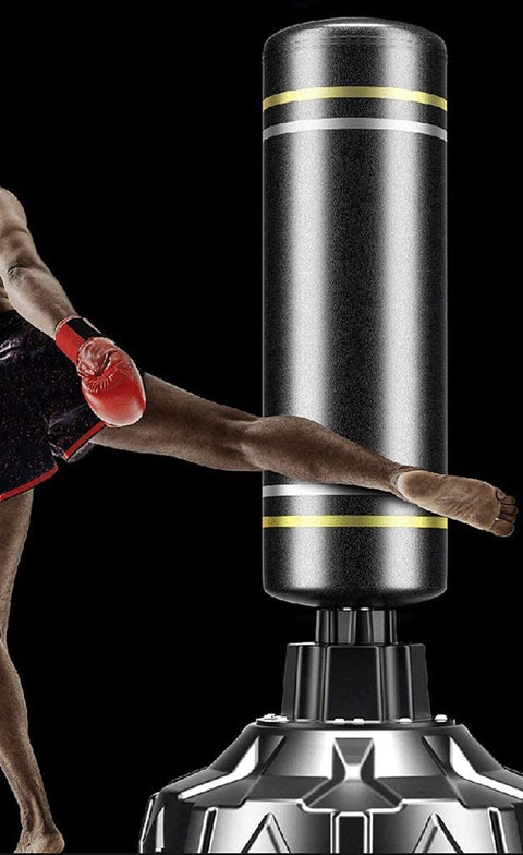 New Boxing Punching Bag with Stand – Freestanding Heavy Bag with Suction Cup Base for Adults & Home Gym 1272052 - with | Sold by Uncle Wiener's Wholesale