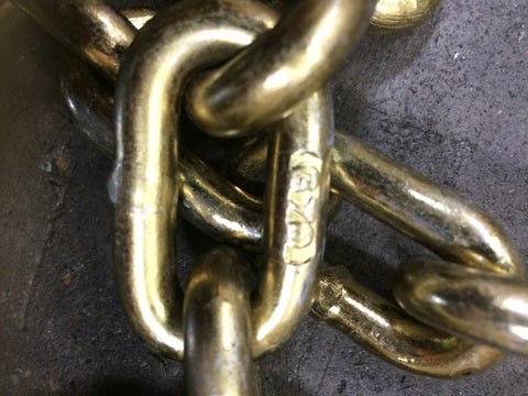 Bulk Grade 70 Transport Chain Barrels – DOT Stamped 5/16, 3/8, and 1/2 Inch Sizes for Towing and Rigging