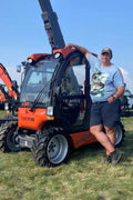 CAN LIFT TELEHANDLER TELESCOPIC 4WD WHEEL LOADER - SKID STEER ATTACHMENT with | Sold by Uncle Wiener's Wholesale