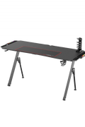New Carbon Fiber RGB LED Gaming Desk – Ergonomic Computer Table with Light Effects for Gamers V21460 - with | Sold by Uncle Wiener's Wholesale
