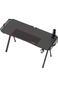New Carbon Fiber RGB LED Gaming Desk – Ergonomic Computer Table with Light Effects for Gamers V21460 - with | Sold by Uncle Wiener's Wholesale