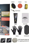 New CarLight Headlight Restoration Kit ��� Full Polishing & UV Protection System ��� 2505215C - with | Sold by Uncle Wiener