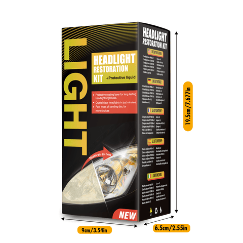 New CarLight Headlight Restoration Kit ��� Full Polishing & UV Protection System ��� 2505215C - with | Sold by Uncle Wiener