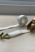 NEW CASE (25) 1" 15 FT RATCHET CARGO STRAP - with | Sold by Uncle Wiener's Wholesale