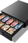 New Cash Register Safe Drawer with Key Lock ��� Secure Steel Till for Retail & POS Use | 2504091 - with | Sold by Uncle Wiener's Who