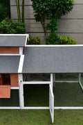 “Large wooden chicken coop with run and nesting box”

“Backyard poultry house with secure wire fencing”

“Weatherproof chicken enclosure with egg collection box”

“Spacious wooden chicken shelter for multiple birds”