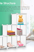 New Clear Plastic Cube Storage Organizer – 6 & 16 Cube Options for Shoes & More | SKU: 6 Cube (592046), 16 Cube (592022) - with | Sold by Uncle Wiener's Wholesale