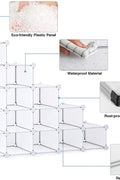 New Clear Plastic Cube Storage Organizer – 6 & 16 Cube Options for Shoes & More | SKU: 6 Cube (592046), 16 Cube (592022) - with | Sold by Uncle Wiener's Wholesale
