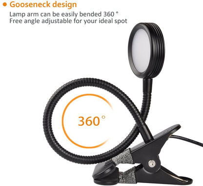 New Clip - On Reading and Desk Light – Model 729CLDC - with | Sold by Uncle Wiener's Wholesale
