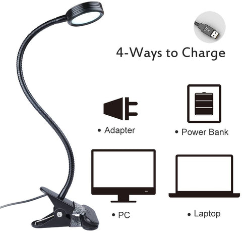 New Clip - On Reading and Desk Light – Model 729CLDC - with | Sold by Uncle Wiener's Wholesale