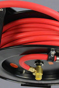 New Cold Weather Hybrid Air Hose Reel – 1/2” & 3/8” Durable Retractable Air Compressor Hose Reel - with 3/8″ Air Hose Reel 72138 | Sold by Uncle Wiener's Wholesale