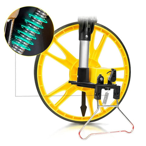 New Collapsible Measuring Wheel – Feet & Inches, Portable with Backpack, Accurate ±0.5%, For Indoor & Outdoor Use - with | Sold by Uncle Wiener's Wholesale