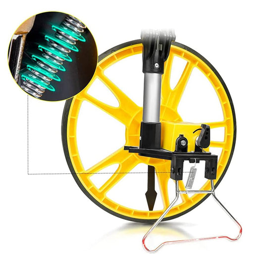 New Collapsible Measuring Wheel – Feet & Inches, Portable with Backpack, Accurate ±0.5%, For Indoor & Outdoor Use - with | Sold by Uncle Wiener's Wholesale