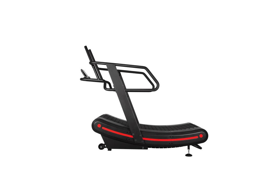 New Commercial Curved Treadmill – High - Performance Non - Motorized Running Machine for Gym & Fitness Centers NPTM140 - with | Sold by Uncle Wiener's Wholesale