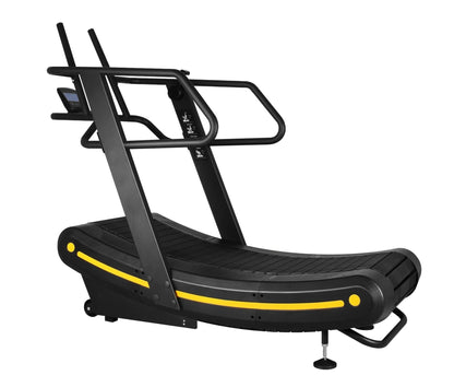 New Commercial Curved Treadmill – High - Performance Non - Motorized Running Machine for Gym & Fitness Centers NPTM140 - with | Sold by Uncle Wiener's Wholesale