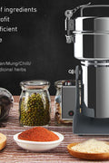 New Commercial Electric Grain Mill Grinder 300g Swing Type – Heavy Duty, Efficient Grinding HR06B - with | Sold by Uncle Wiener's Wholesale