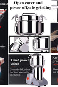 New Commercial Electric Grain Mill Grinder 300g Swing Type – Heavy Duty, Efficient Grinding HR06B - with | Sold by Uncle Wiener's Wholesale