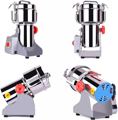 New Commercial Electric Grain Mill Grinder 300g Swing Type – Heavy Duty, Efficient Grinding HR06B - with | Sold by Uncle Wiener's Wholesale