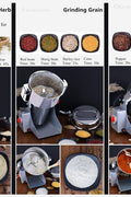 New Commercial Electric Grain Mill Grinder 300g Swing Type – Heavy Duty, Efficient Grinding HR06B - with | Sold by Uncle Wiener's Wholesale