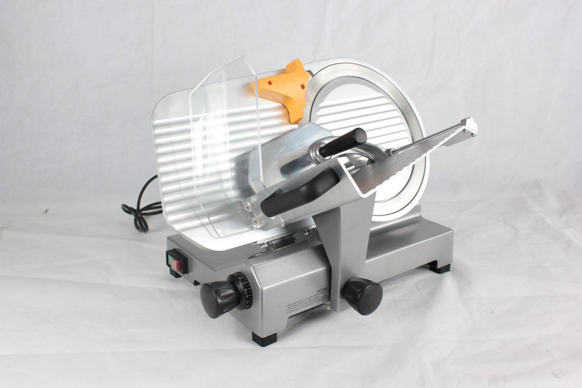 "Commercial Grade 10 Inch Stainless Steel Meat Slicer – Professional Food Slicer"

"Electric 10'' Meat Slicer for Chefs and Restaurants – Heavy Duty"

"Durable Stainless Steel 10in Meat Slicer Machine – Adjustable Thickness"